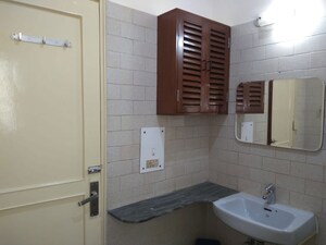 Bathroom in 3 BHK Apartment at Saket – for Rent