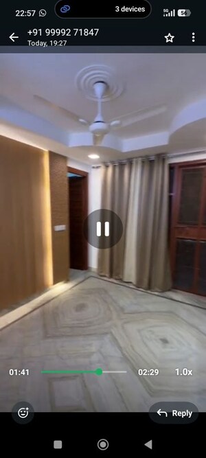 Bedroom in 3 BHK Apartment at Jawahar Park – for Sale