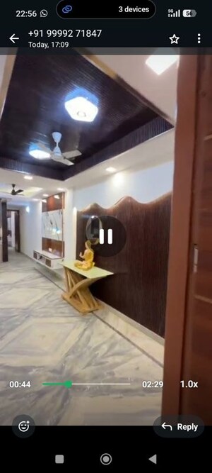 Bedroom in 3 BHK Apartment at Jawahar Park – for Sale