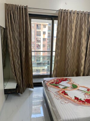 Bedroom in 2 BHK Apartment at Bhagwati Elgenza, Ghansoli – for Rent