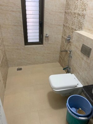 Bathroom in 2 BHK Apartment at Bhagwati Elgenza, Ghansoli – for Rent