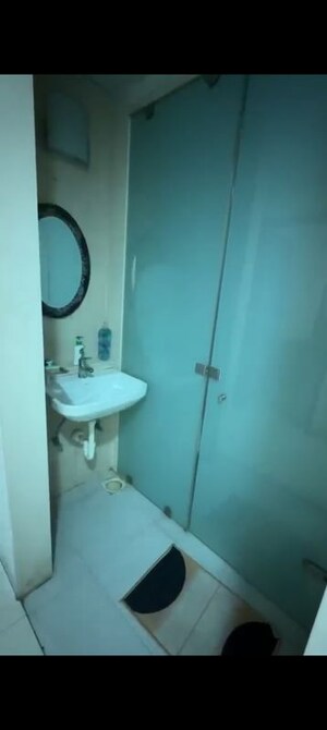 Bathroom in 3 BHK Apartment at Amanora Aspire Towerss, Hadapsar – for Rent