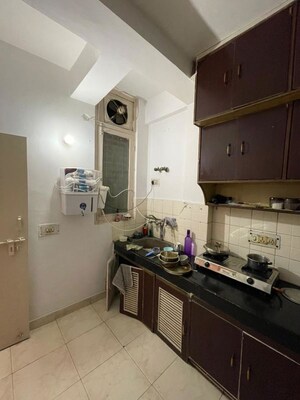 Kitchen in 2 BHK Builder Floor at Mehrauli – for Rent