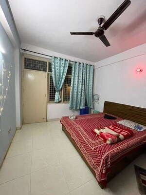 Bedroom in 2 BHK Builder Floor at Mehrauli – for Rent