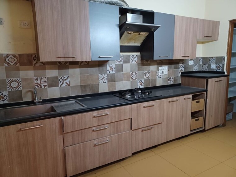 Kitchen, embassy-habitat 3 Bedroom 1774 Sq.Ft. Apartment In Palace Road Bangalore 10717151