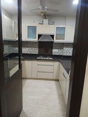 Kitchen in 3 BHK Builder Floor at Greater Kailash I – for Sale