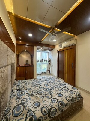 Bedroom in 3 BHK Builder Floor at Mahavir Enclave 1 – for Rent