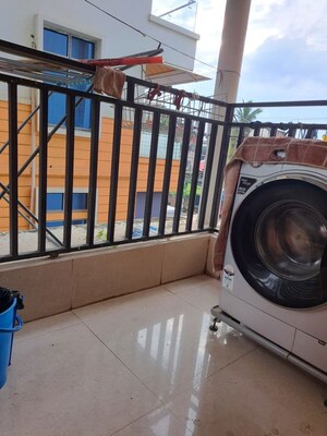 Balcony in 3 BHK Apartment at Hengrabari – for Rent