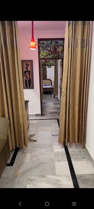 Building Lobby in 2 BHK Builder Floor at Lajpat Nagar – for Rent