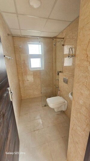 Bathroom in 2.5 BHK Apartment at Omaxe Hazratganj Residency, Gomti Nagar – for Rent