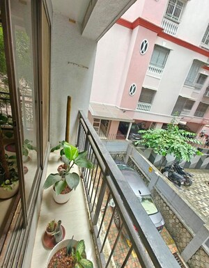 Balcony in 2 BHK Apartment at Ann-O-Lou Apartment, Malad West – for Rent