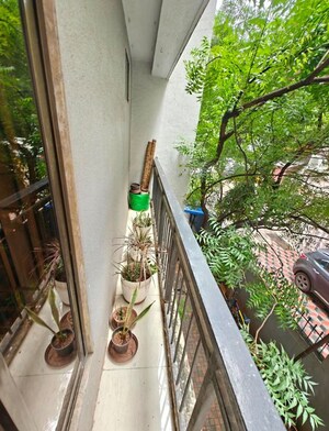 Balcony in 2 BHK Apartment at Ann-O-Lou Apartment, Malad West – for Rent
