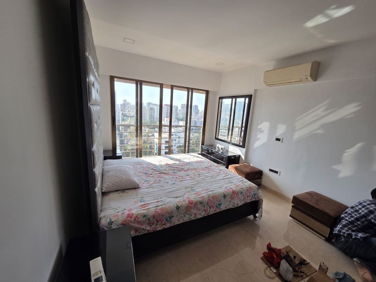 Bedroom, jrle-the-amazing 3 Bedroom 1400 Sq.Ft. Apartment In Khar West Mumbai 10717226