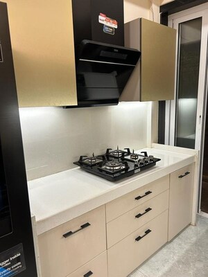 Kitchen in 3 BHK Apartment at Indiabulls Sky Forest, Lower Parel – for Rent