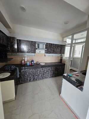Kitchen in 3 BHK Apartment at Omaxe The Palace, Gomti Nagar – for Rent