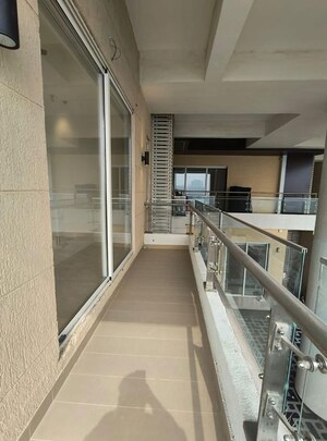 Balcony in 3 BHK Apartment at Indiabulls Sky Forest, Lower Parel – for Rent