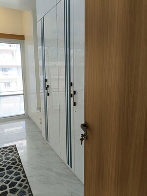 Building Lobby in 3 BHK Apartment at Indiabulls Sky Forest, Lower Parel – for Rent