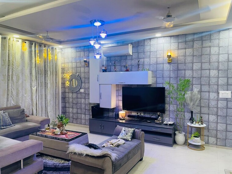 Living Room, rohtas-presidential-tower 3.5 Bedroom 2250 Sq.Ft. Apartment In Vibhuti Khand Lucknow 10717256