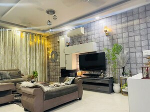 Living Room in 3.5 BHK Apartment at Rohtas Presidential Tower, Vibhuti Khand – for Rent