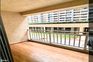 Balcony in 2 BHK Apartment at Bramhacorp The Collection, Kalyani Nagar – for Rent
