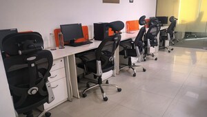 Team Area in  Office Space at Advant Navis Business Park, Sector 142 – for Rent