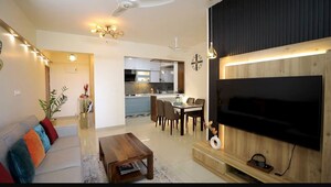 Living Room in 2 BHK Apartment at Goyal Orchid Whitefield, Whitefield – for Rent