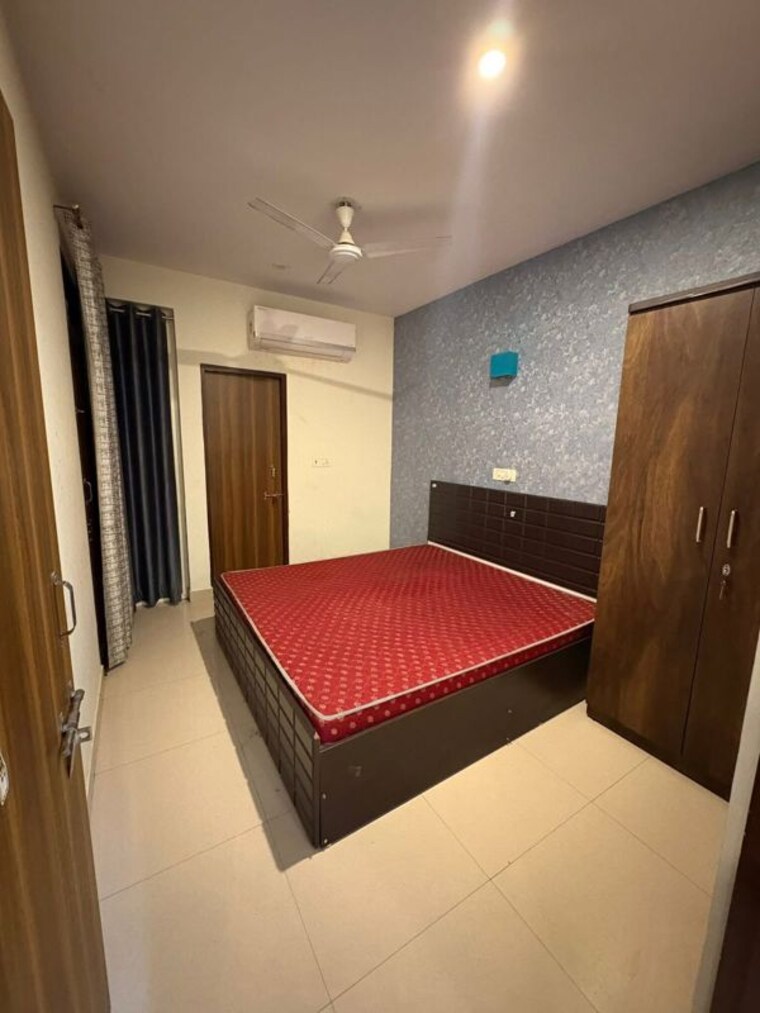 Bedroom, redwood-orion 2 Bedroom 1000 Sq.Ft. Apartment In Jagatpura Jaipur 10717419