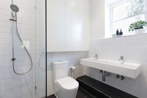 Bathroom in 2 BHK Apartment at Signature Orchard Avenue 2, Sector 93 – for Sale