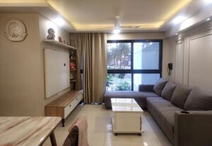 Living Room in 2 BHK Apartment at Lodha Splendora, Ghodbunder Road – for Rent
