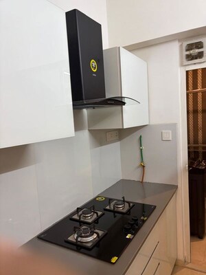 Kitchen in 1 BHK Apartment at Godrej The Trees, Vikhroli East – for Rent