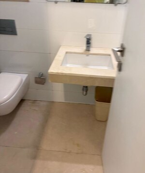 Bathroom in 1 BHK Apartment at Godrej The Trees, Vikhroli East – for Rent