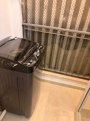 Balcony in 1 BHK Apartment at Godrej The Trees, Vikhroli East – for Rent