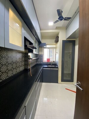 Kitchen in 2 BHK Apartment at Lodha Amara, Kolshet Road – for Rent
