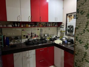 Kitchen in 1 BHK Independent House at Sarita Vihar – for Rent