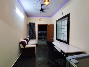 Living Room in 2 BHK Apartment at Btm Layout 1 – for Rent