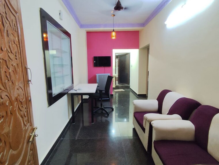 Living Room, btm layout 1 2 Bedroom 800 Sq.Ft. Apartment In Btm Layout 1 Bangalore 10716520