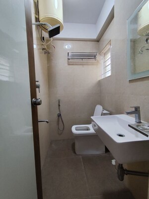 Bathroom in 1 BHK Apartment at Btm Layout 1 – for Rent