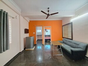Living Room in 1 BHK Apartment at Btm Layout 1 – for Rent