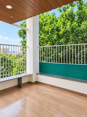 Balcony in 2 BHK Apartment at Kharadi – for Rent