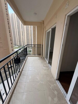 Balcony in 3 BHK Apartment at Sector 16c Greater Noida – for Rent