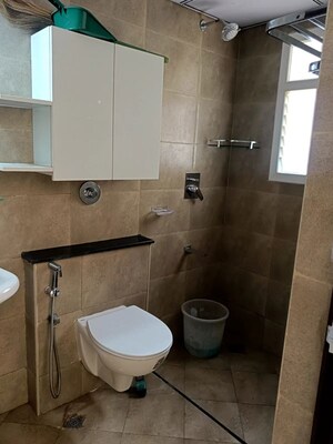 Bathroom in 2.5 BHK Apartment at Provident Capella, Whitefield – for Rent