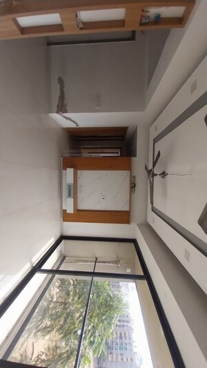 Building Lobby in 3 BHK Apartment at Shri Brahmani Vishakha Olivia, Tragad – for Rent