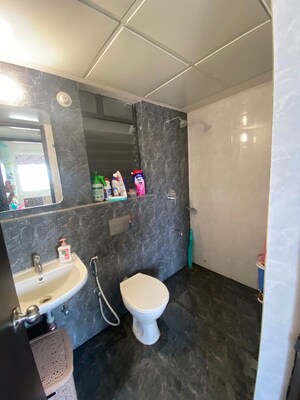Bathroom in 1.5 BHK Apartment at Shapoorji Pallonji Joyville, Virar West – for Sale