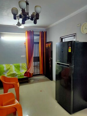 Living Room in 2.5 BHK Apartment at Proview Officer City 2, Raj Nagar Extension – for Rent