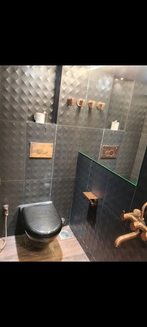 Bathroom in 3 BHK Apartment at Nivant Apartment Vile Parle, Vile Parle West – for Rent