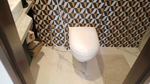 Attached Bathroom in 3 BHK Apartment at Hubtown Celeste, Worli – for Sale