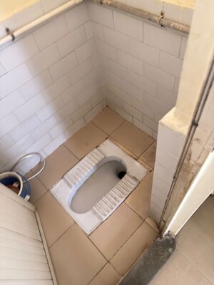 Bathroom in 1 BHK Builder Floor at Suryodaya Apartments, Seawoods Sector 48 – for Rent