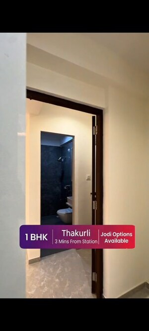 Furnished Amenities in 1 BHK Apartment at Kulswamini Brahmand, Thakurli – for Sale
