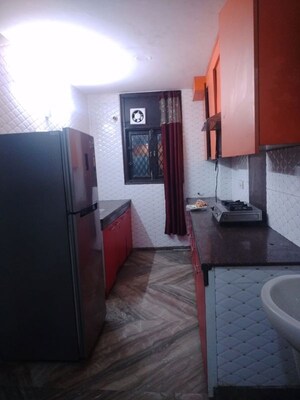Living Room in 3 BHK Builder Floor at Malviya Nagar – for Rent