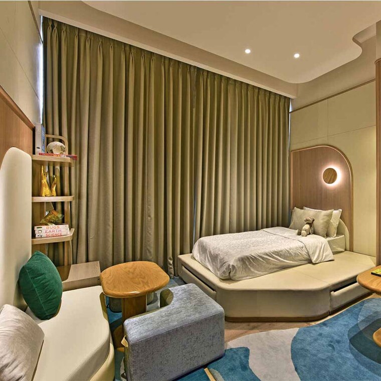 Living Room, rustomjee-crown 4 Bedroom 2500 Sq.Ft. Apartment In Prabhadevi Mumbai 10717855